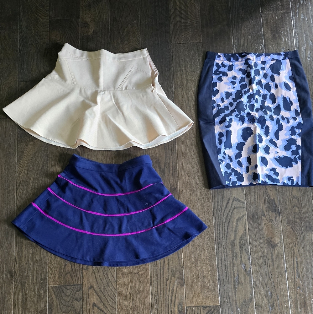 Club Monaco Skirt Set (Set Of 3, Size 4)